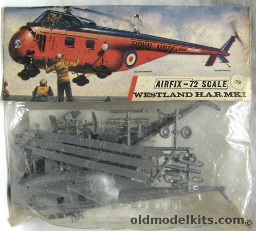 Airfix 1/72 Westland H.A.R. MK.1 (S-55) - Bagged T3 Issue, 124 plastic model kit